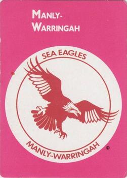 1988 Scanlens #1 Crest - Sea-Eagles Front